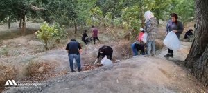 Cleaning nature in Shiraz Mansourabad with Mohammad (Reza) Amanzadegan