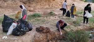 Cleaning nature in Shiraz Mansourabad with Mohammad (Reza) Amanzadegan