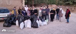 Cleaning nature in Shiraz Mansourabad with Mohammad (Reza) Amanzadegan